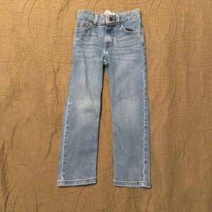 Wrangler Light Blue Straight-Leg Men’s Jeans